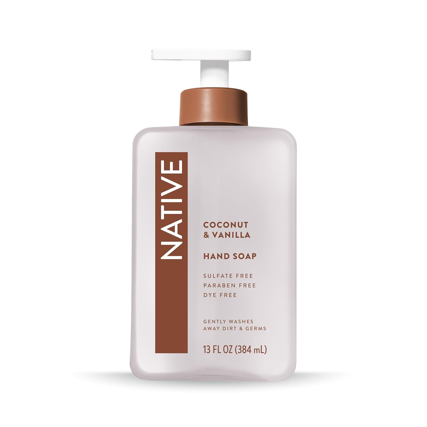 Native Liquid Hand Soap, Coconut & Vanilla Scent, Non-Drying Formula for Soft, Smooth Hands, Made with Plant-Based Cleansers, Sulfate & Paraben Free, 13 oz Bottle - Image 10
