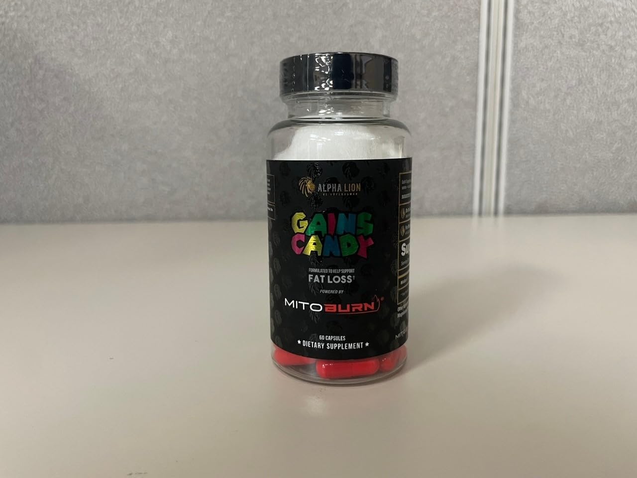 ALPHA LION Gains Candy, Supplement Pills that Support Weight Loss, Appetite Suppressant, Keto-Diet Friendly, Decrease Body Fat, Upgrade Energy & Workout Performance, 60 Capsules (MitoBurn®) - Image 8
