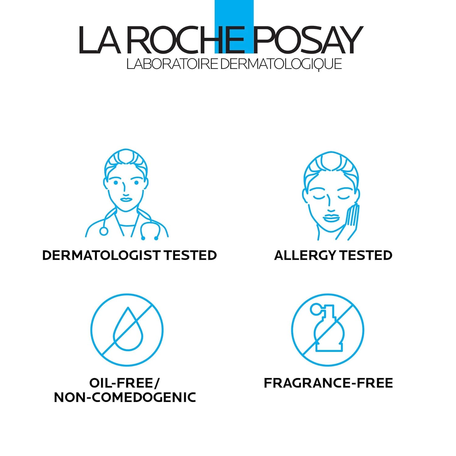 La Roche-Posay Toleriane Dermo Facial Cleanser for Face & Eyes, Gentle Face Wash and Makeup Remover, Milky Texture, Fragrance Free, Preservative Free - Image 6