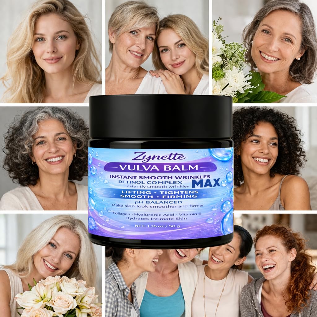 Retinol Complex Vulva Balm Vaginal Moisturizer pH Balanced Collagen Hyaluronic Acid Vitamin E Blue Purple 1.76 Oz 1 Pack MAX - Image 8