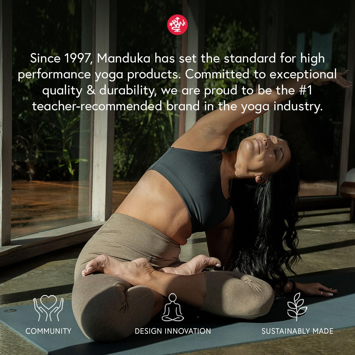 Manduka X Yoga Mat 71" - 5mm | High Performance Fitness Mat | Durable Design | Yoga, Outdoors, Stretching | 71 x 24 inches - Image 6
