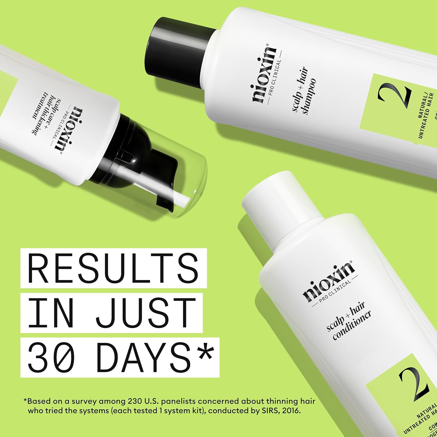 Nioxin Shampoo & Conditioner Liter Duo Sets | Prepacks with Pumps Included | Systems 1-4 | For Natural, Colored, & Damaged Hair with Light to Progressed Thinning | Strengthen & Boost Hair Density - Image 4