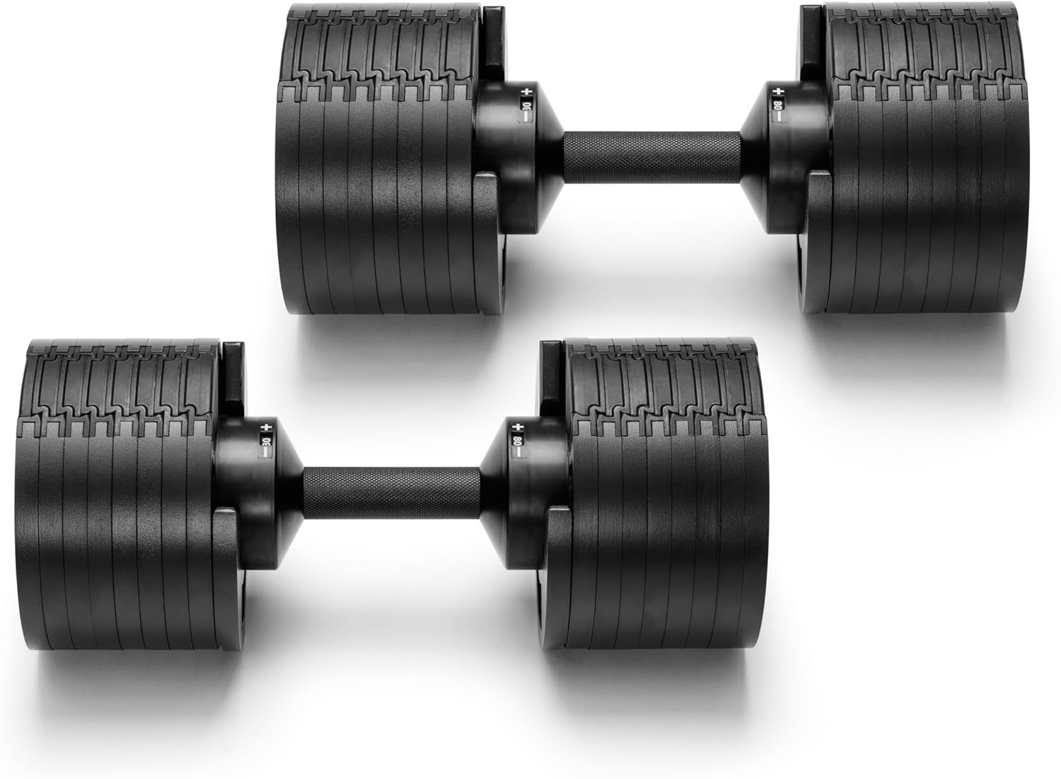 NÜOBELL® Adjustable Dumbbell Set, 5-50 LB or 5-80 LB, Easy Twist 2024-25 Model, All-In-One Weights Set (Pair) for Home, Original Manufacturer - Image 2
