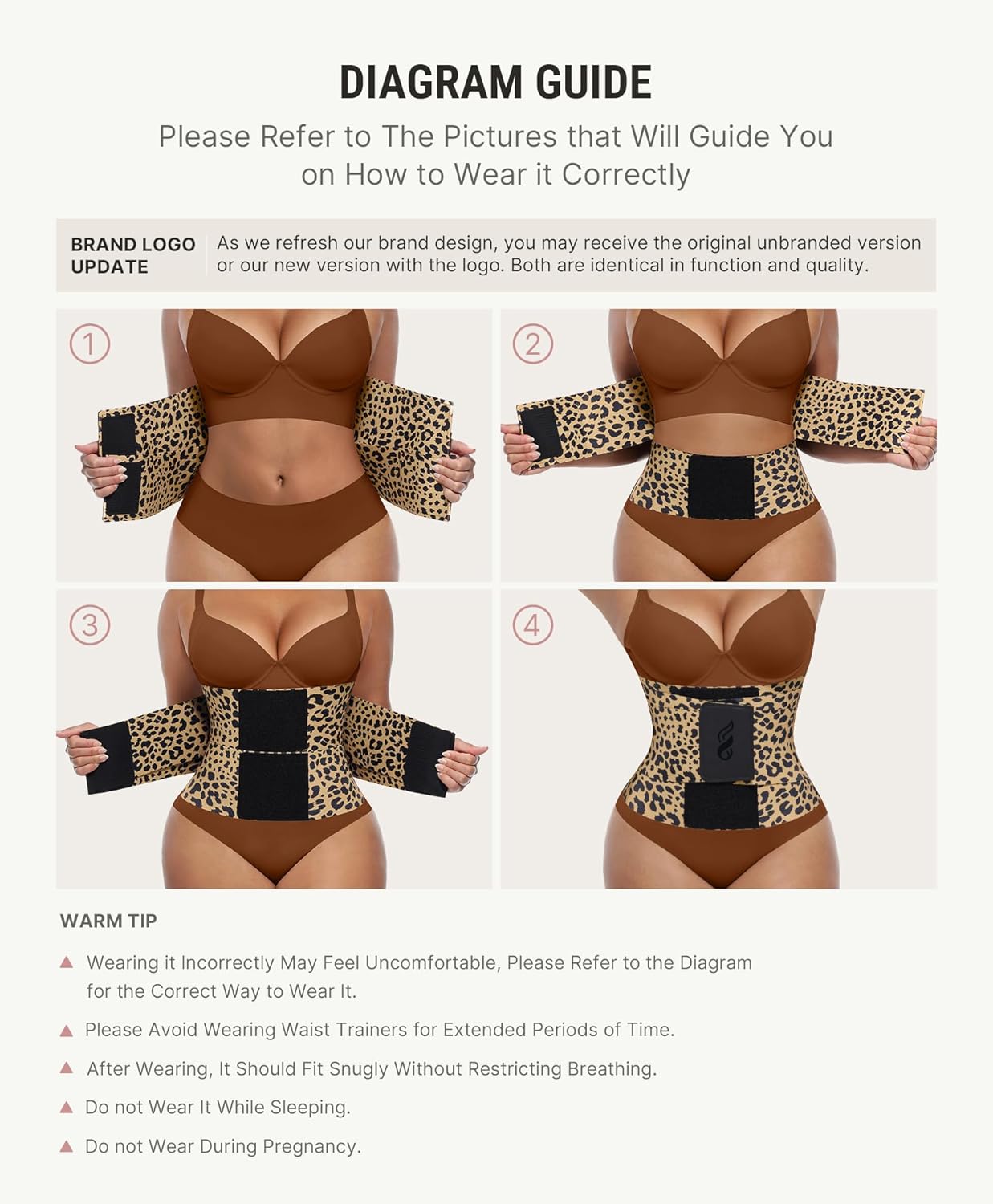 FeelinGirl Waist Trainer Belt Waist Cincher Trimmer Ab Belt Tummy Control Body Shaper with Triple Wrap Women and Men - Image 5