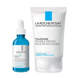 La Roche-Posay Hyalu B5 Pure Hyaluronic Acid Serum for Face, Vitamin B5 + Hyaluronic Acid + Madecassoside, Hydrating Serum Visibly Plumps Skin, Sensitive Skin Safe, Anti Aging, Oil-Free