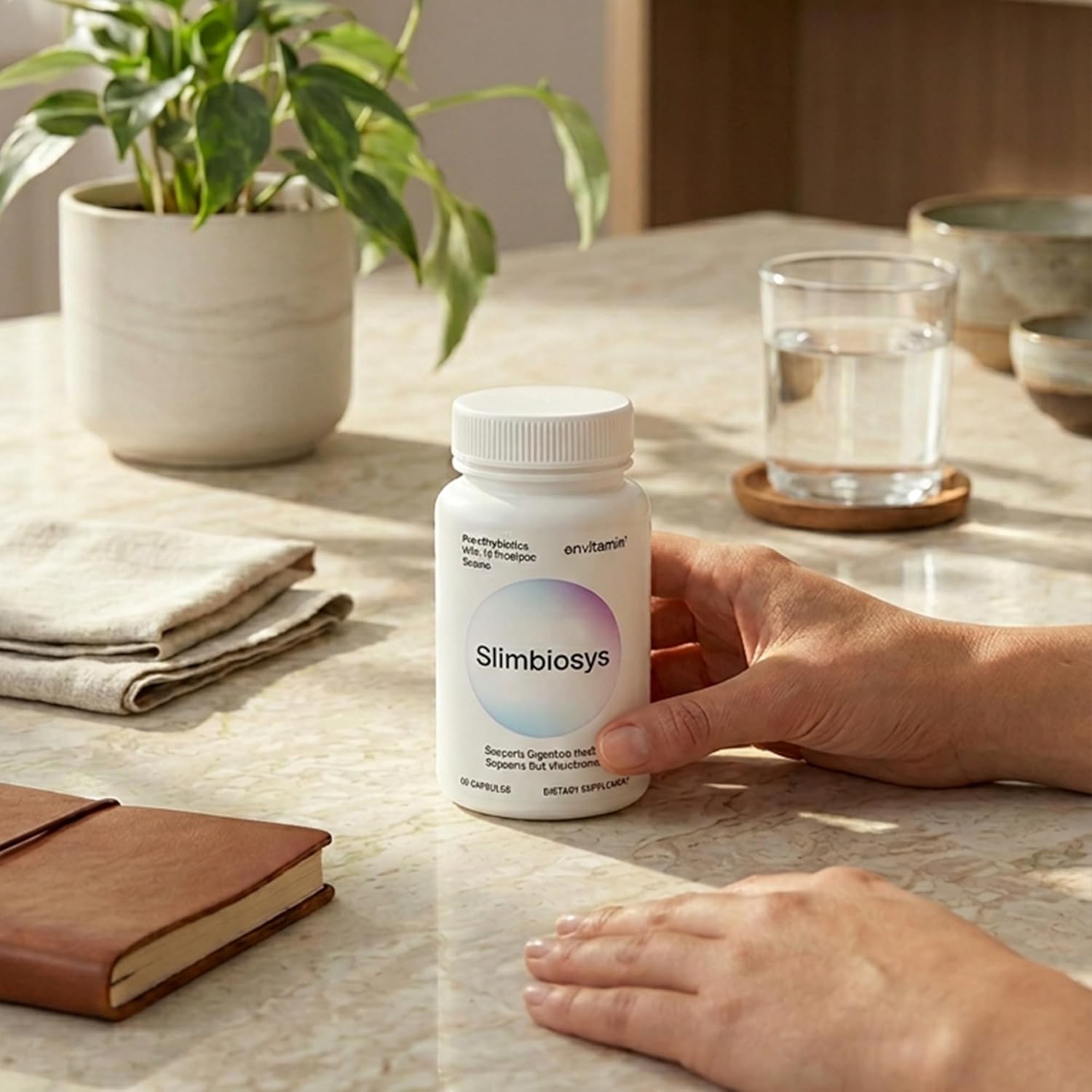 envitamin Slimbiosys Ultra Probiotic Capsule - Pre & Probiotics for Women & Men - Support Your Microbiome - Image 4