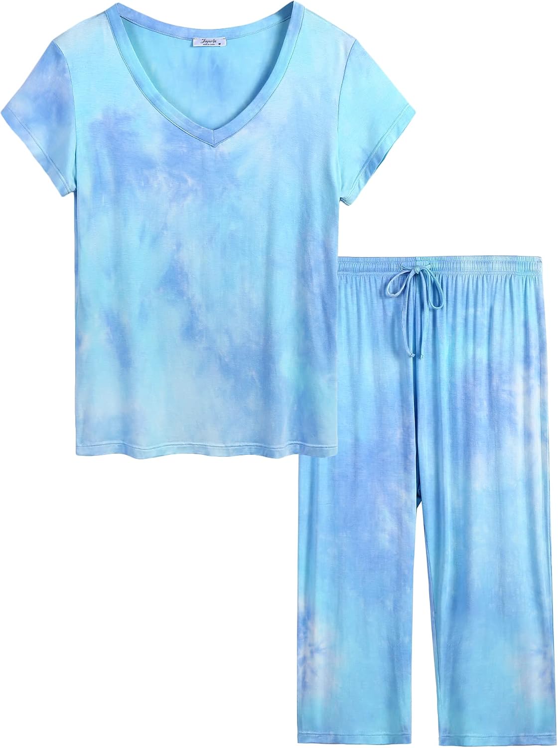Joyaria Cooling Pajamas Bamboo Viscose Lightweight PJs Set Women Wicking Sleepwear for Night Sweat S-XXL