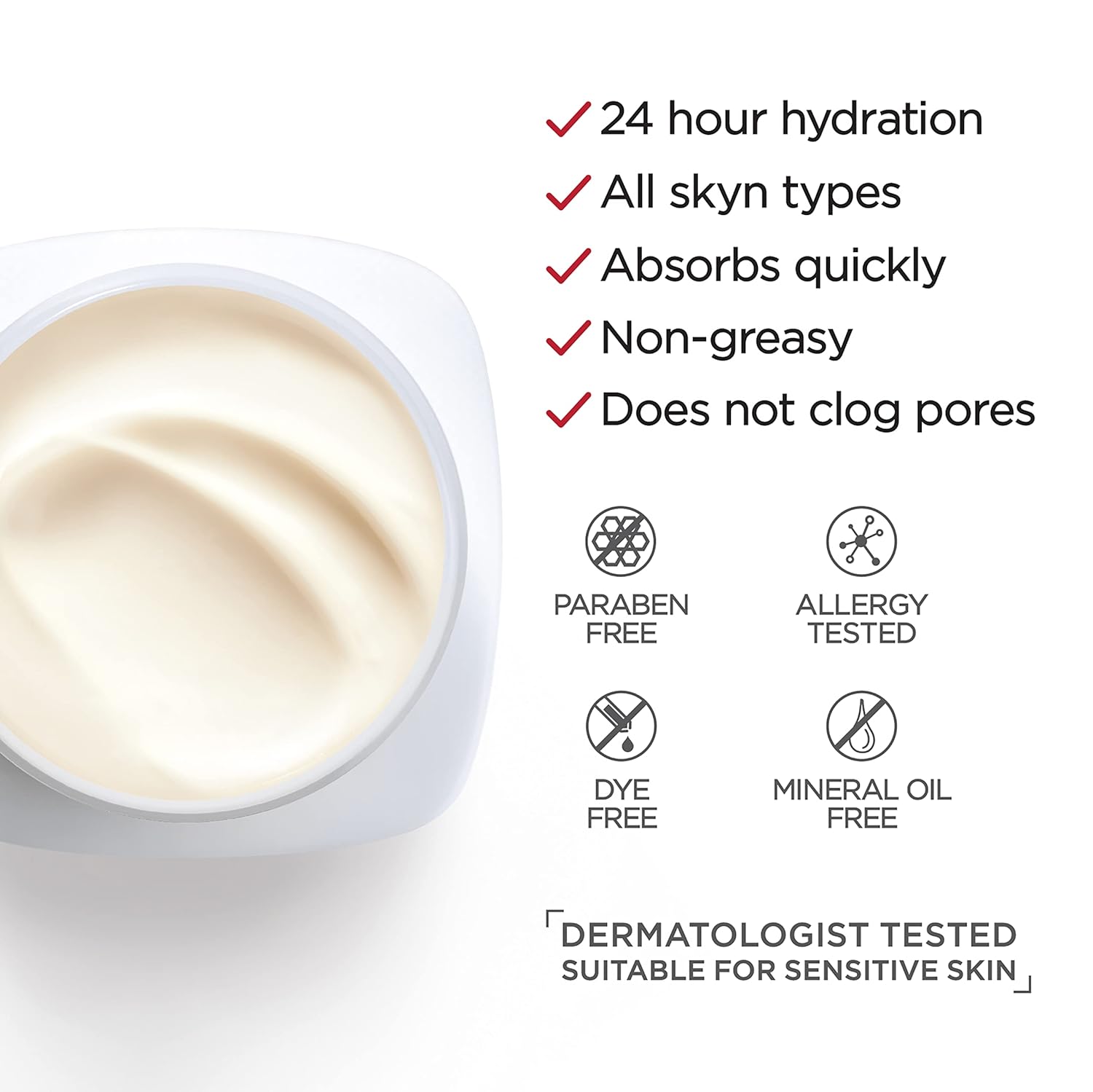 L’Oreal Paris Revitalift Anti Aging Face and Neck Cream, Smoothing and Firming Moisturizer for 24HR Hydration, Fragrance Free, 1.7 Oz - Image 4