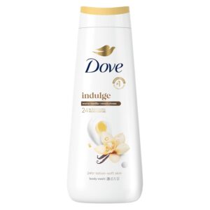 Dove Vanilla Body Wash for Deeply Moisturized & Hydrated Skin 20 FO