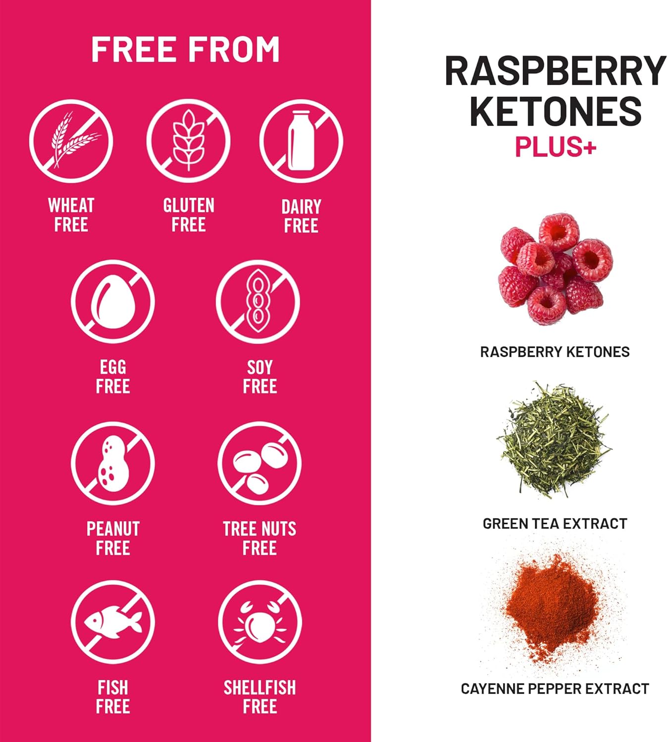 NatureWise Raspberry Ketones Plus with Green Tea Extract, Cayenne Pepper & Acai Berry - Supports Weight Management, Antioxidant Health & Energy Levels - Vegan & Gluten-Free - 120 Capsules - Image 7
