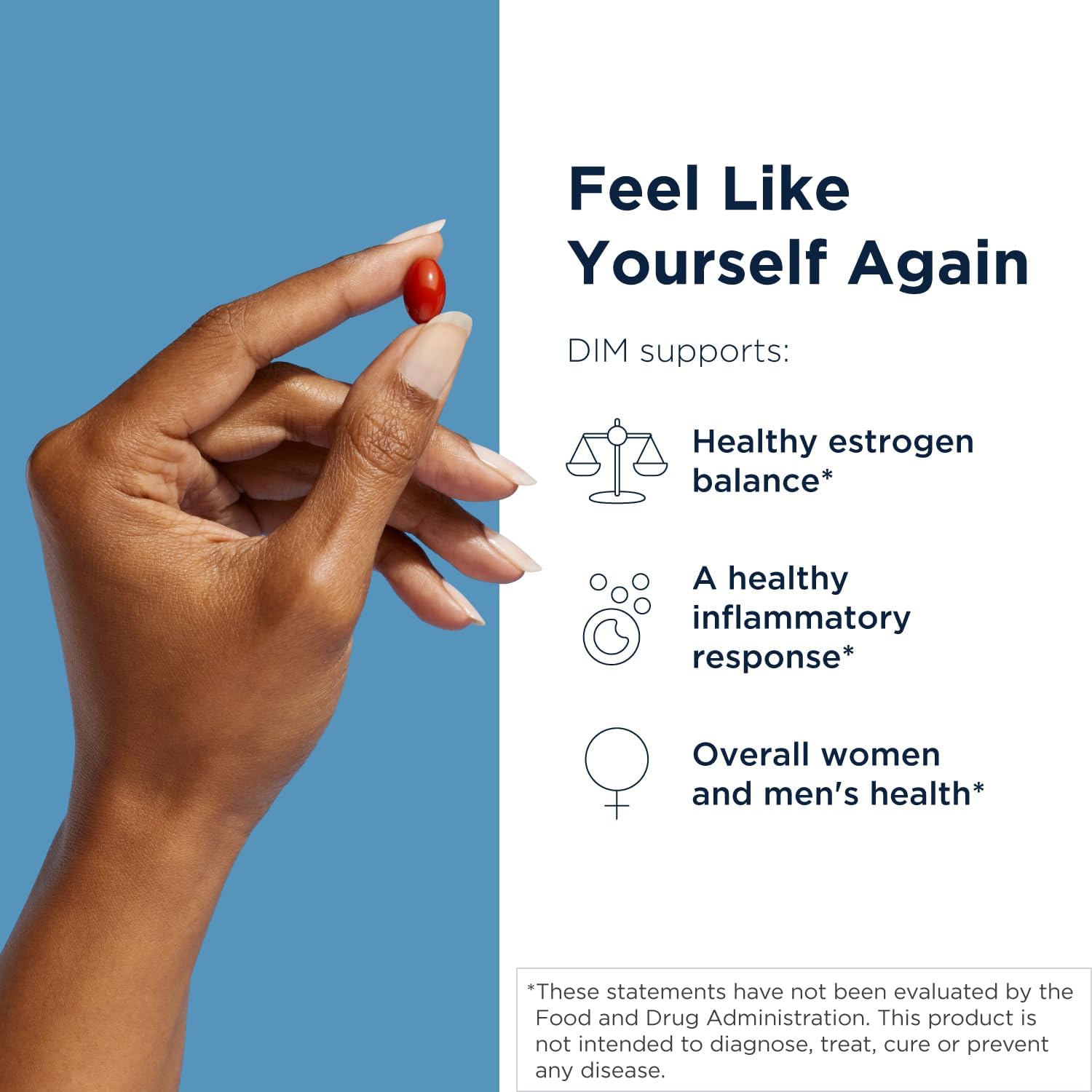 Designs for Health DIM-Evail - 100mg DIM Supplement Enhanced Absorption Diindolylmethane - Supports Healthy Estrogen Metabolism & Women's Health - Non-GMO & Soy-Free (120 Softgels) - Image 2
