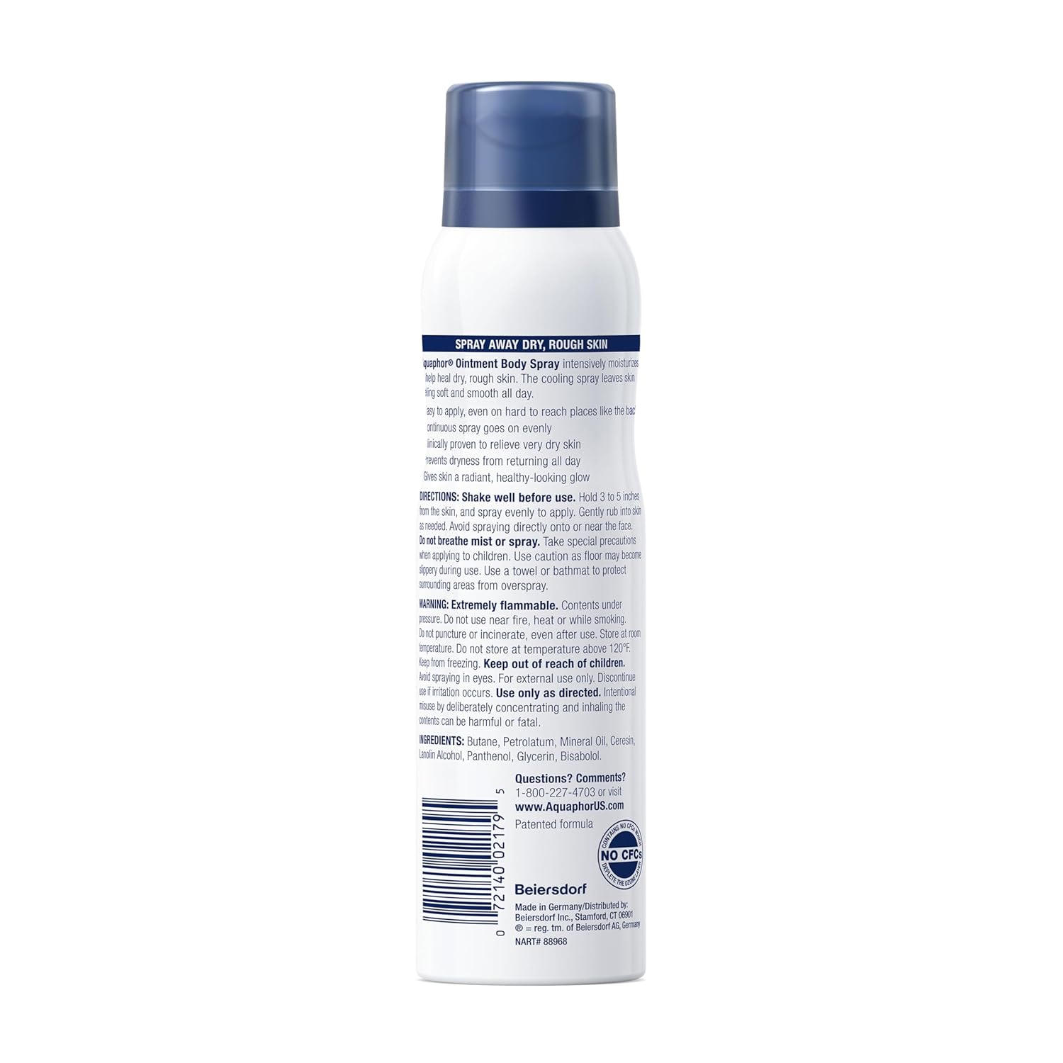 Aquaphor Skin Care Set, Advanced Therapy Healing Ointment (1.75 Oz) + Advanced Therapy Ointment Body Spray (3.7 Oz), Hypoallergenic and Fragrance Free Body Moisturizer for Dry Skin - Image 12