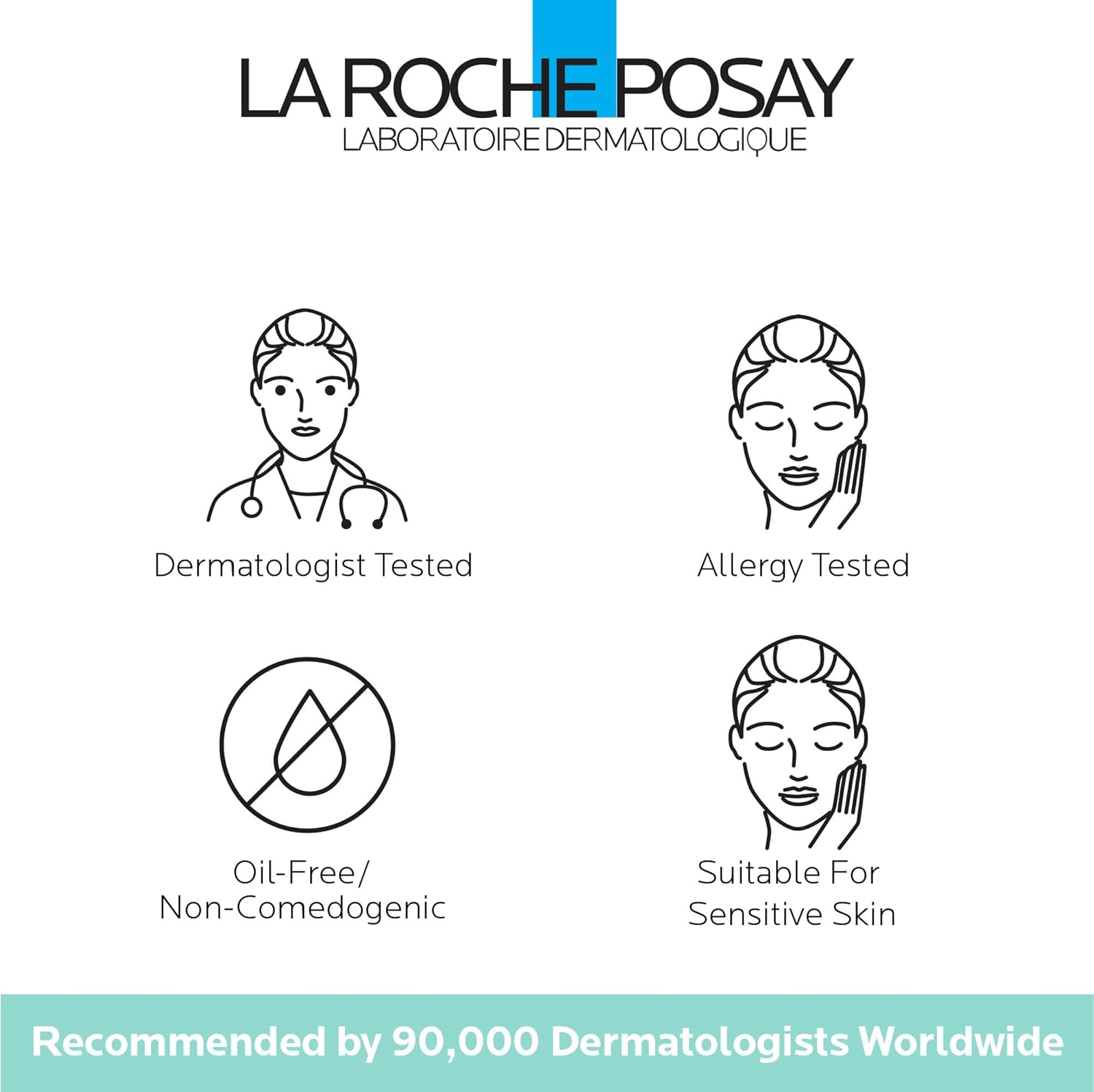 La Roche-Posay Hydraphase HA Light Face Moisturizer, Hyaluronic Acid Face Moisturizer with 72HR Hydration, Oil Free & Non-Comedogenic, 50 ML, 1.69 fl. oz. - Image 4