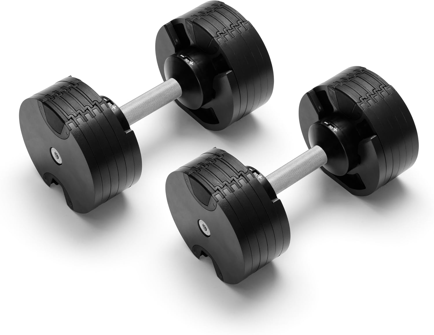 NÜOBELL® Adjustable Dumbbell Set, 5-50 LB or 5-80 LB, Easy Twist 2024-25 Model, All-In-One Weights Set (Pair) for Home, Original Manufacturer - Image 2