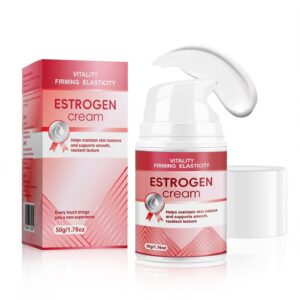 Estrogen Cream,Estriol Face Cream – Hydrating Moisturizer with Botanical Peptides, Non-Greasy Formula for Radiant Skin – 1.76 oz‌
