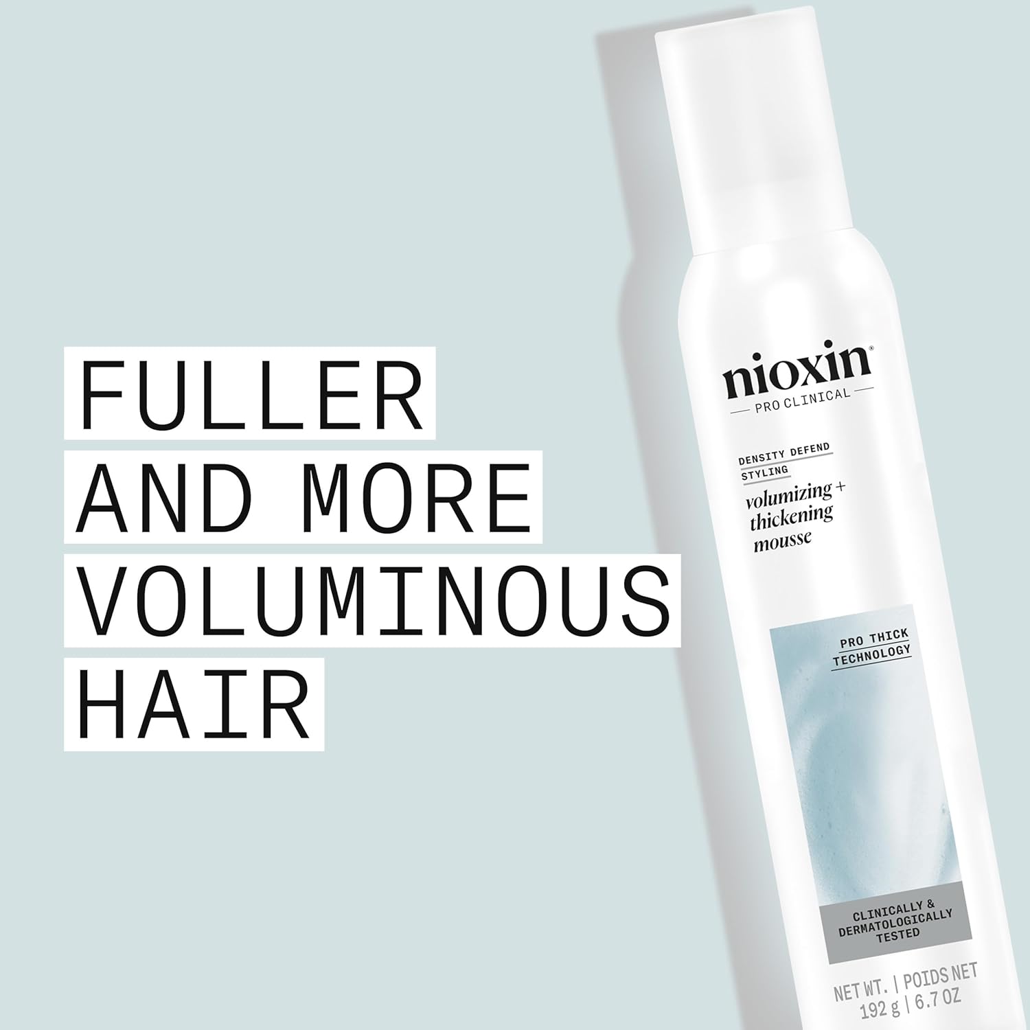 Nioxin Density Defend Styling Mousse | Volumizing + Thickening Support | 6.7 Fl oz. - Image 3