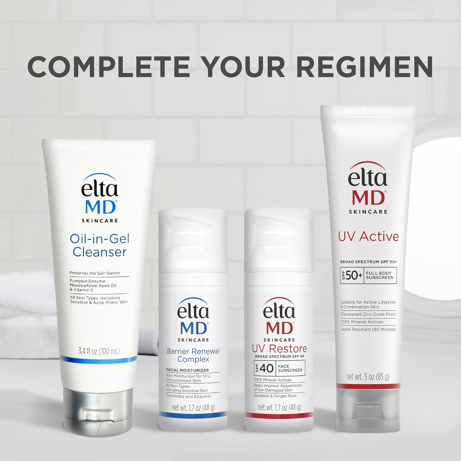 EltaMD UV Restore,Face Sunscreen, SPF 40, Mineral Sunscreen for Sun Damaged Skin Repair, Anti-Aging Zinc Oxide Sunscreen Formula - Image 10