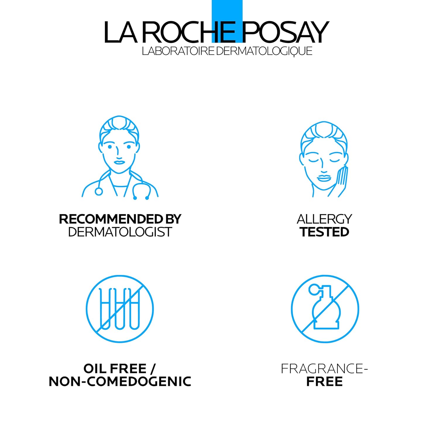 La Roche-Posay Effaclar Dual Acne Face Wash With 4% Benzoyl Peroxide & LHA Exfoliant, Acne Treatment Help Clear & Prevent Blemishes, Paraben Free & Oil Free Wash, 6.76 Fl Oz - Image 6