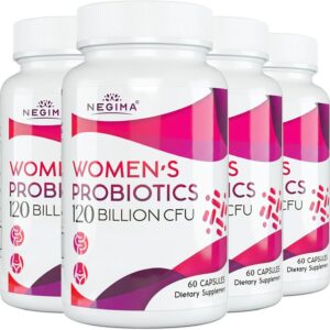 Menopause Supplements for Women, 120 Billion CFUs Probiotics for Women, 13-in-1 Herbs & Botanicals Complex, for Hormone Menopause, Hot Flashes, Night Sweats, Mood Swings, Sleep Disturbances - 240 Cap
