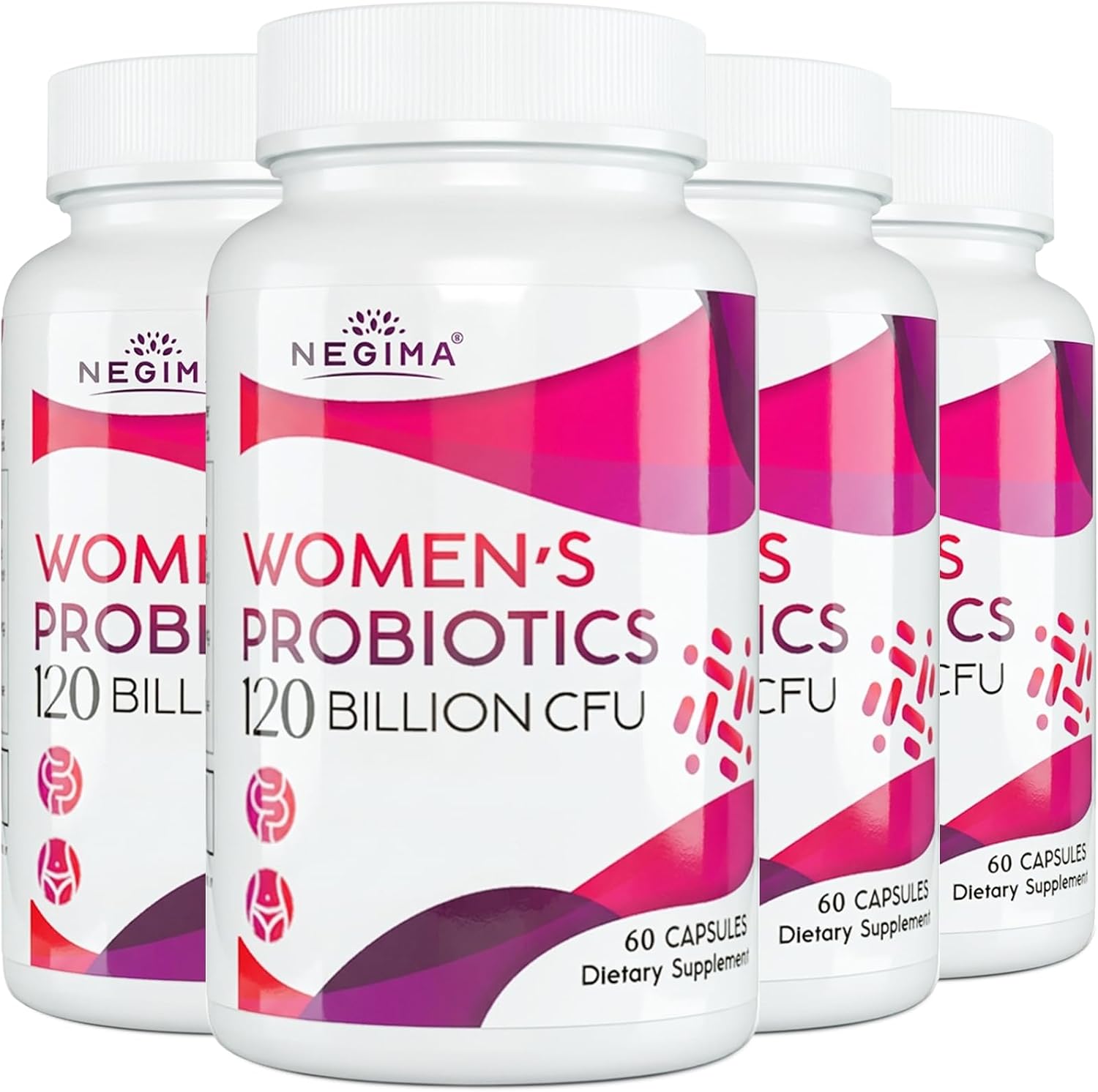 Menopause Supplements for Women, 120 Billion CFUs Probiotics for Women, 13-in-1 Herbs & Botanicals Complex, for Hormone Menopause, Hot Flashes, Night Sweats, Mood Swings, Sleep Disturbances - 240 Cap