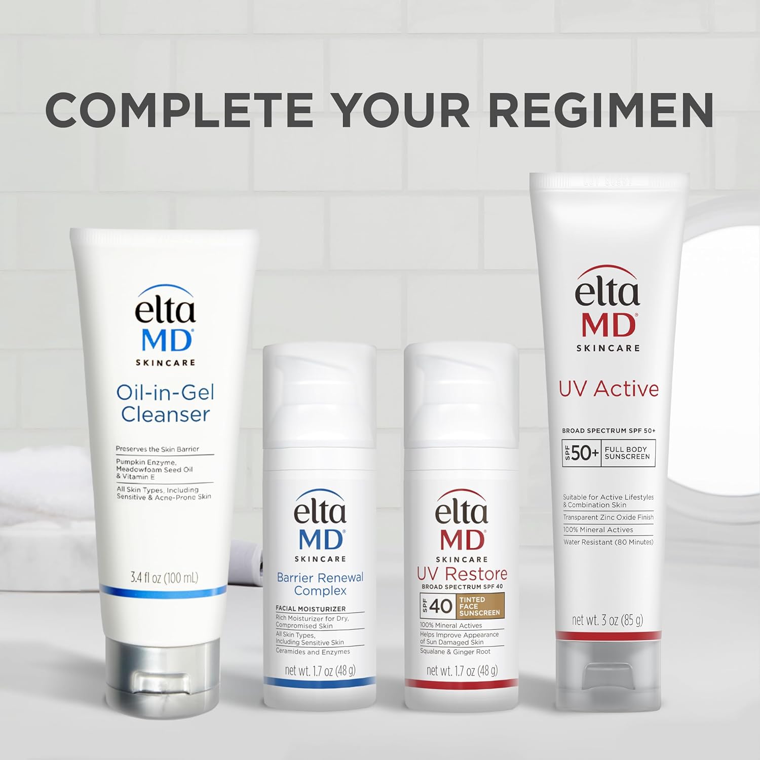 EltaMD UV Restore,Face Sunscreen, SPF 40, Mineral Sunscreen for Sun Damaged Skin Repair, Anti-Aging Zinc Oxide Sunscreen Formula - Image 9