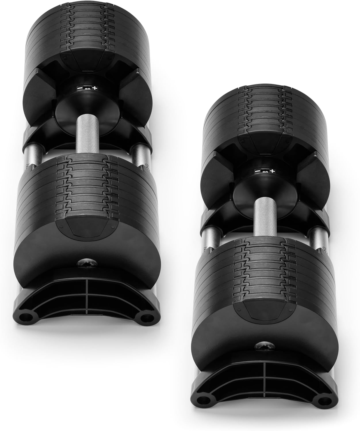 NÜOBELL® Adjustable Dumbbell Set, 5-50 LB or 5-80 LB, Easy Twist 2024-25 Model, All-In-One Weights Set (Pair) for Home, Original Manufacturer - Image 7