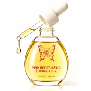 VENROCK Advanced Intimate Serum for Women - Pink Revitalizing Moisturizer with Ginseng, Soothing Vulva Care for Dryness & Irritation, pH Balanced Hydration for Delicate Skin (30ml)