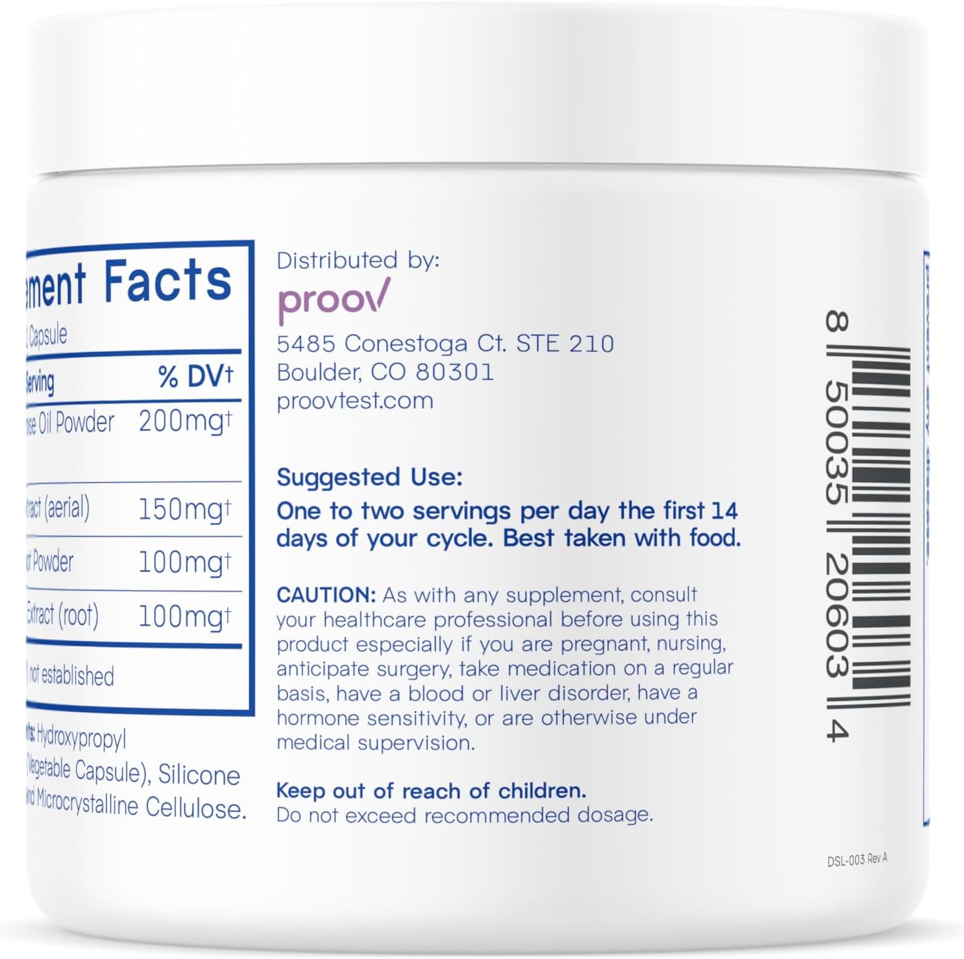 Proov - Boost Supplement for Women - Promotes Estrogen Production - Fertility & Menopausal Support for Women - Hormonal Balance - Evening Primrose Oil Red Clover, Dong Quai, Black Cohosh - 30 Capsules - Image 8