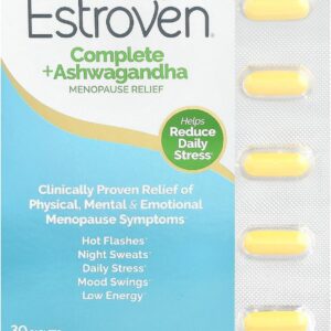 Estroven, Complete Ashwagandha Menopause Relief, 30 Count