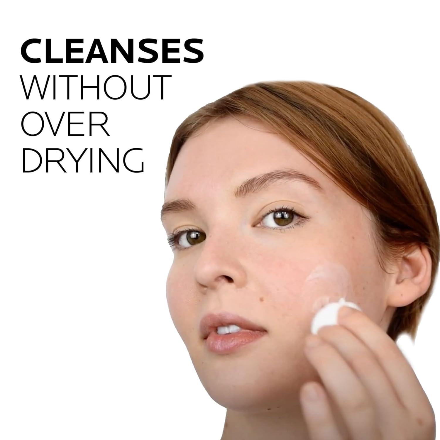 La Roche-Posay Toleriane Dermo Facial Cleanser for Face & Eyes, Gentle Face Wash and Makeup Remover, Milky Texture, Fragrance Free, Preservative Free - Image 3