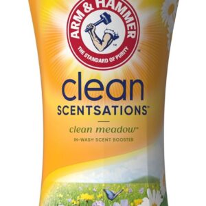 ARM & HAMMER Clean Scentsations In-Wash Scent Booster, Laundry Scent Booster Clean Meadow scent, 24 Oz