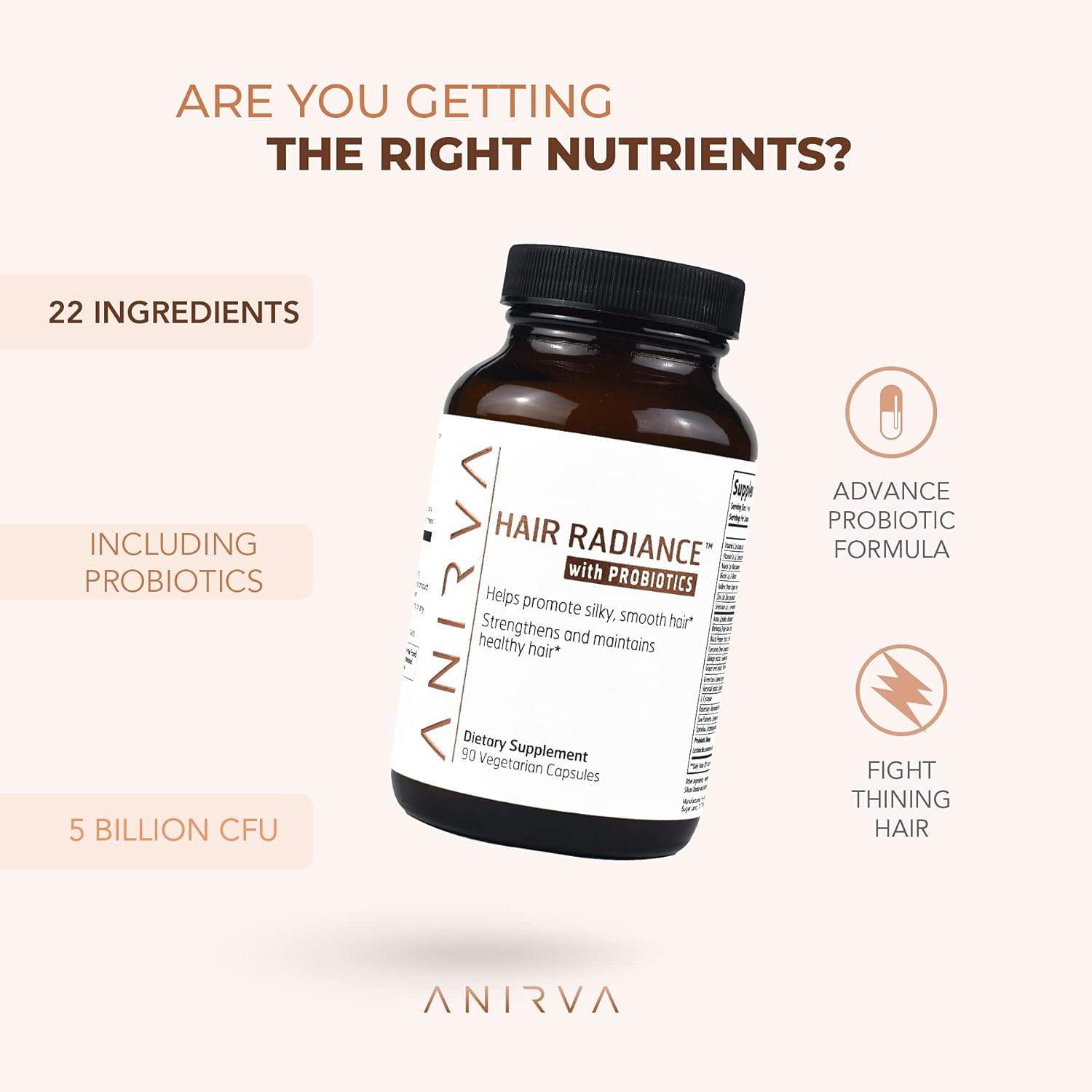 Premium Hair Growth Vitamin with Biotin, Horse Tail Extract & 20 Ingredients for Thicker, Stronger Hair and Healthy Scalp - Image 5