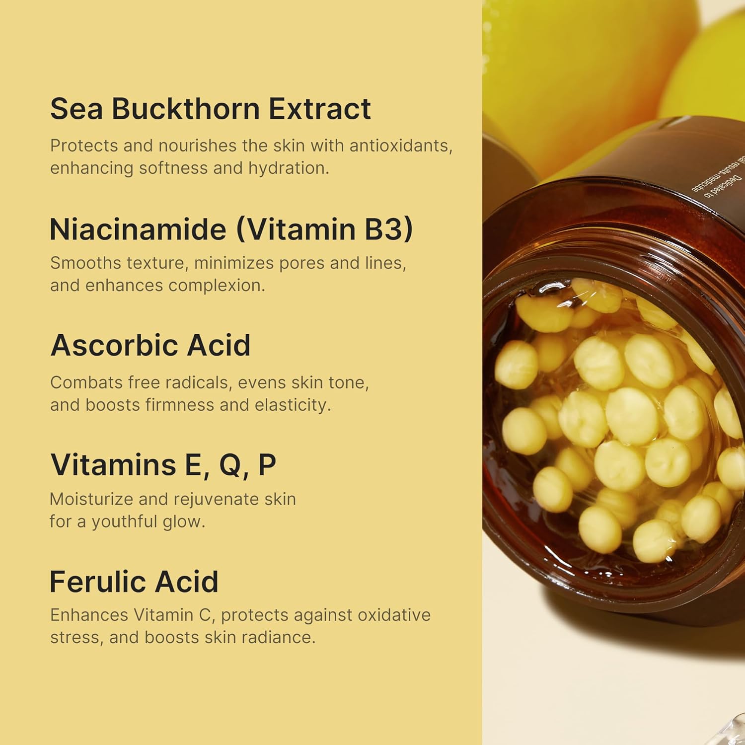 medicube Uneven Skin & Firm Duo: Deep Vitamin C Golden Capsule Face Moisturizer and Salmon DNA PDRN Pink Collagen Capsule Cream - Image 2