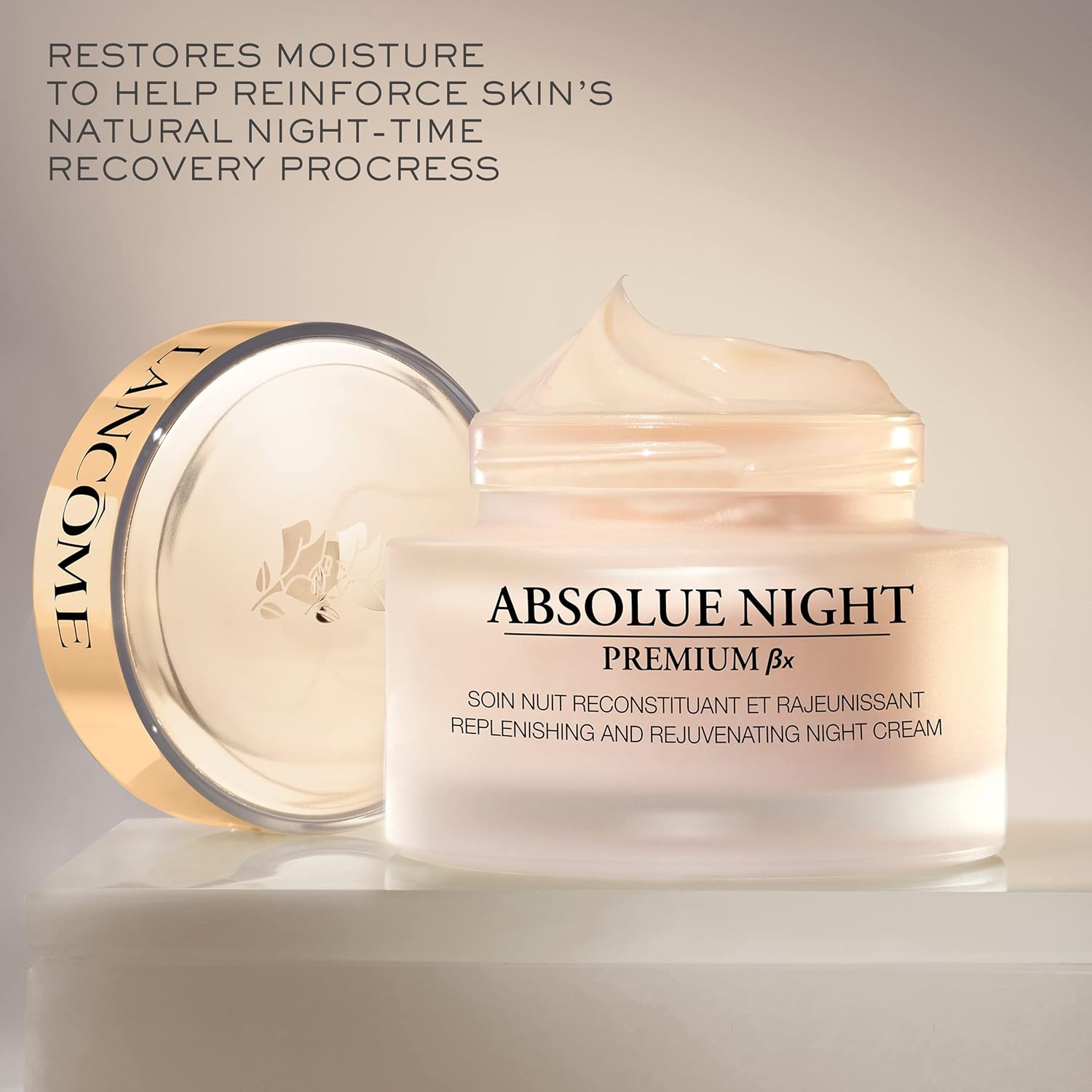 Lancôme Absolue Premium Bx Night Cream - Nourishing Night Face Moisturizer - Plumps & Firms Skin - 2.5 Fl Oz - Image 4
