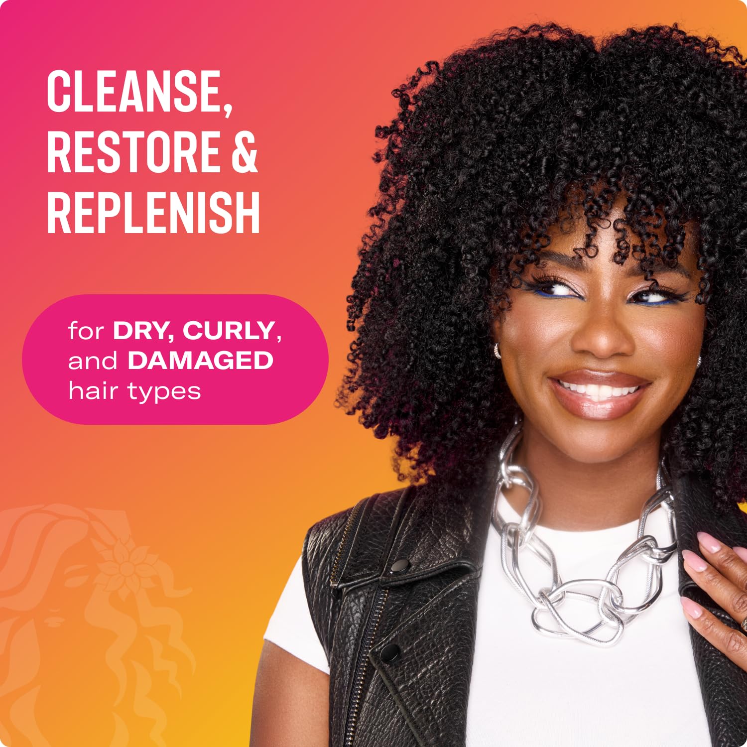 Mielle Organics Babassu & Mint Damage Repair Hair Shampoo - Hydrating Shampoo & Scalp Build-Up Remover - Gently Cleanses & Preps for Repair (8 fl oz) - Image 2