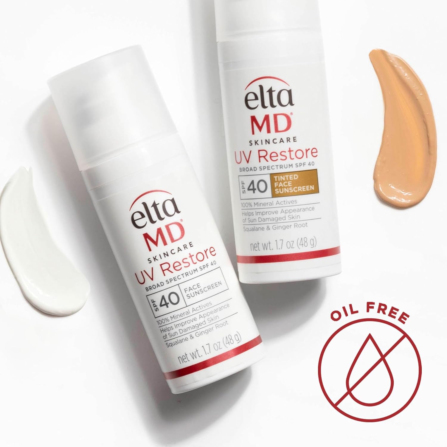 EltaMD UV Restore,Face Sunscreen, SPF 40, Mineral Sunscreen for Sun Damaged Skin Repair, Anti-Aging Zinc Oxide Sunscreen Formula - Image 5