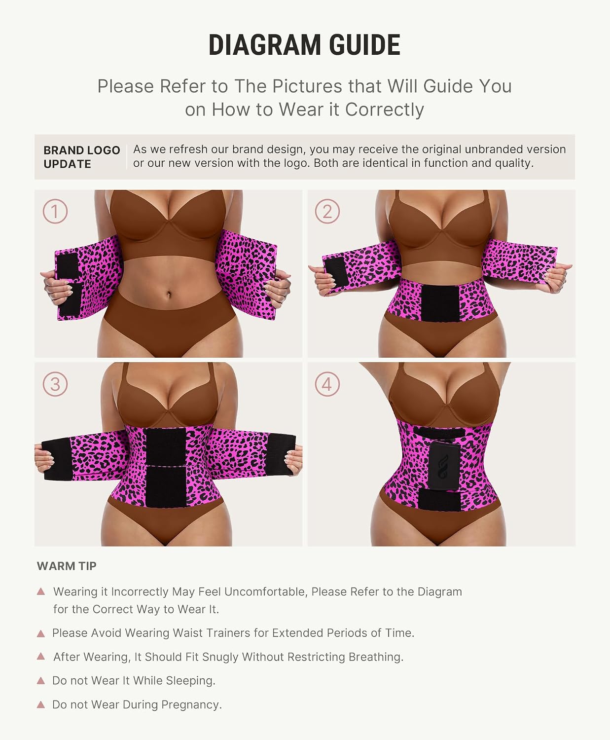 FeelinGirl Waist Trainer Belt Waist Cincher Trimmer Ab Belt Tummy Control Body Shaper with Triple Wrap Women and Men - Image 5