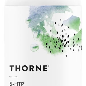 THORNE - 5-HTP - Contains Vitamin B6 - Serotonin Support for Sleep & Stress Management* - 5-Hydroxytryptophan Supplement - Third-Party Certified - Gluten, Dairy & Soy-Free - 90 Capsules