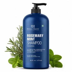Botanic Hearth Rosemary Mint Shampoo and Conditioner Set, Thickening Formula, Promotes Hair Growth and Scalp Health Sulfate Free & Paraben Free, for Men & Women | 16 fl oz