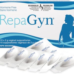 RepaGyn's Vaginal Moisturizer |Useful in Burning, Itching, Vaginal Lubrication | Natural and Non-hormonal | Effective in Menopause Dryness and Mucosa Healing