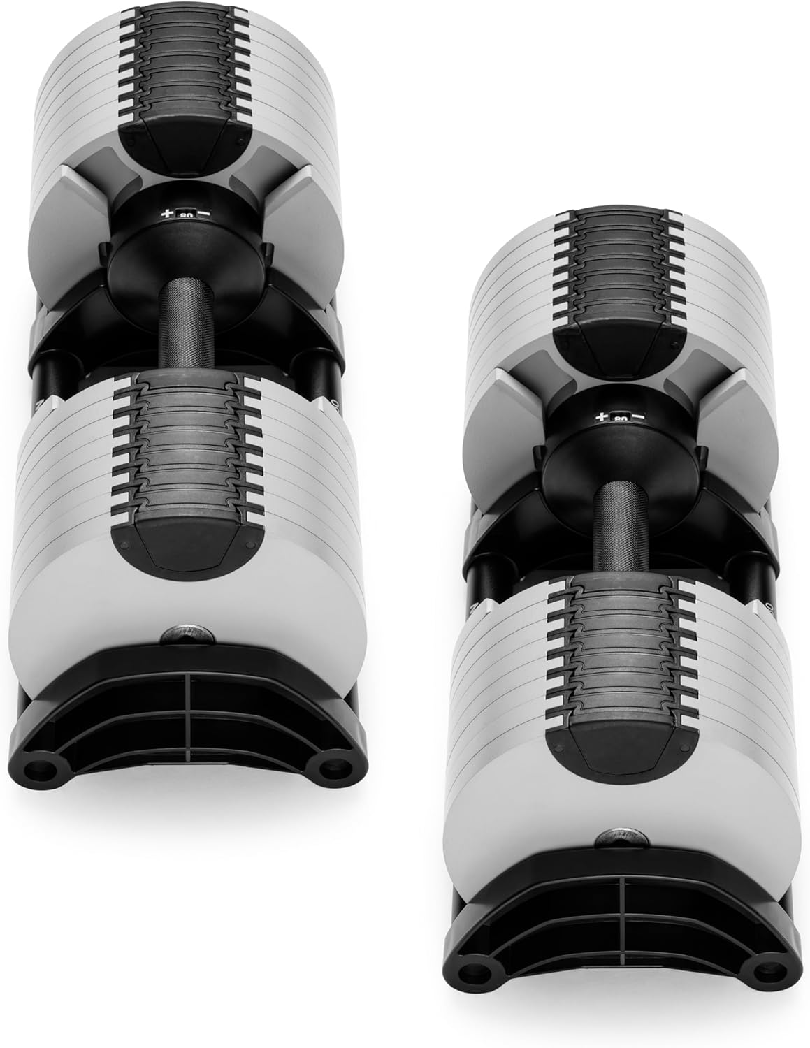 NÜOBELL® Adjustable Dumbbell Set, 5-50 LB or 5-80 LB, Easy Twist 2024-25 Model, All-In-One Weights Set (Pair) for Home, Original Manufacturer - Image 7