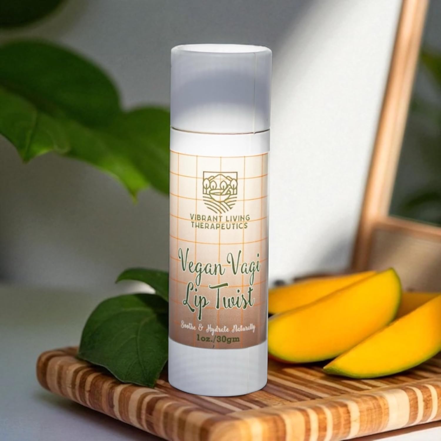 Vegan VagiLipTwist Menopause Balm by VLT| Hormone-Free, Beeswax-Free External Vaginal Moisturizer for Menopause Dryness| Plant-Based Intimate Balm| Eco-Friendly Paper Push-Up Tube| - Image 4