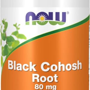 NOW Supplements, Black Cohosh Root 80 mg with Licorice and Dong Quai, 90 Veg Capsules
