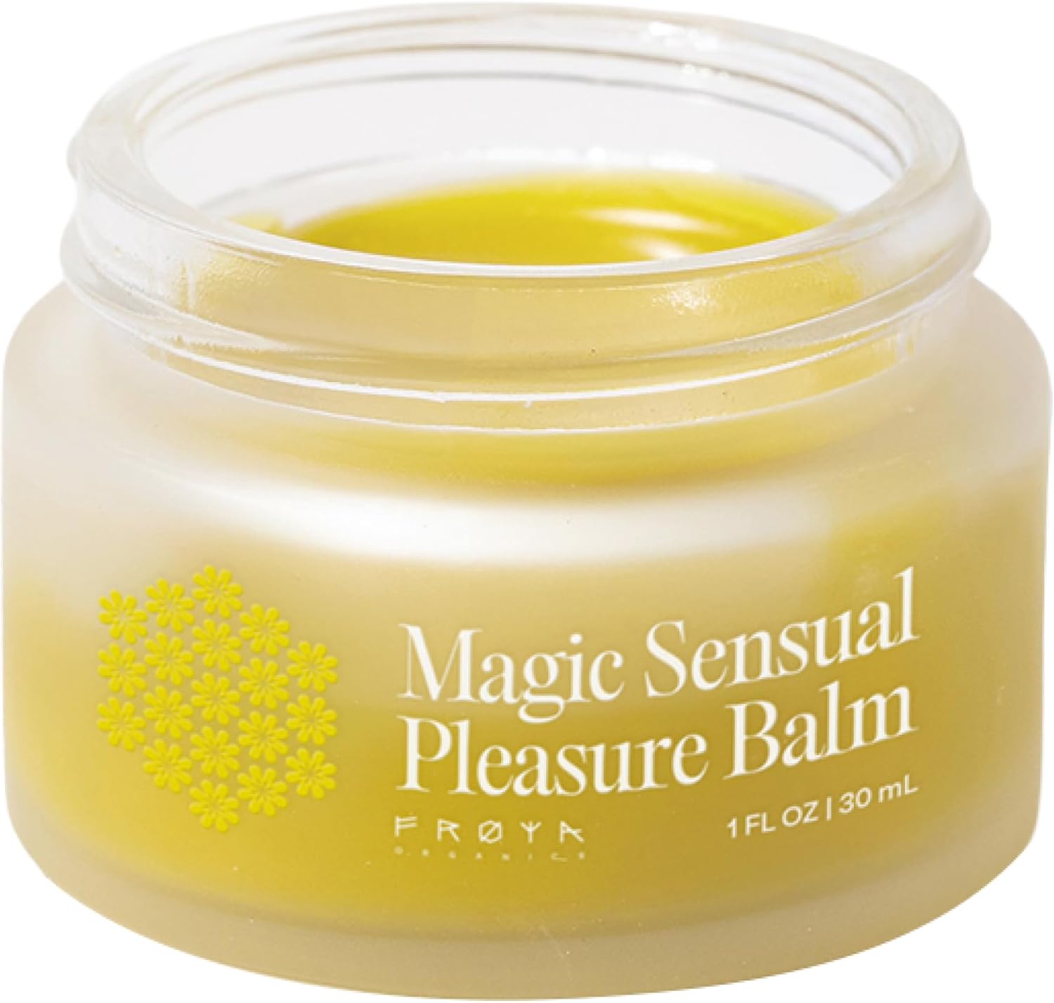 Frøya Organics Magic Intimate Balm | Moisturizing Massage Balm for Couples Enhances Sensitivity | Natural Oil-Based Balm with Ylang Ylang, Cinnamon, Beeswax & Lanolin (30ml)