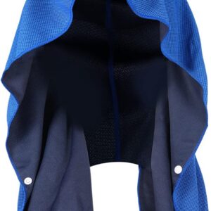Sukeen Cooling Hoodie Towel, Cooling Towels for Neck and Face Absorbent Quick Drying, Cooling Neck Wraps UV Protection Sport Workout Camping Cycling Cooling Towel