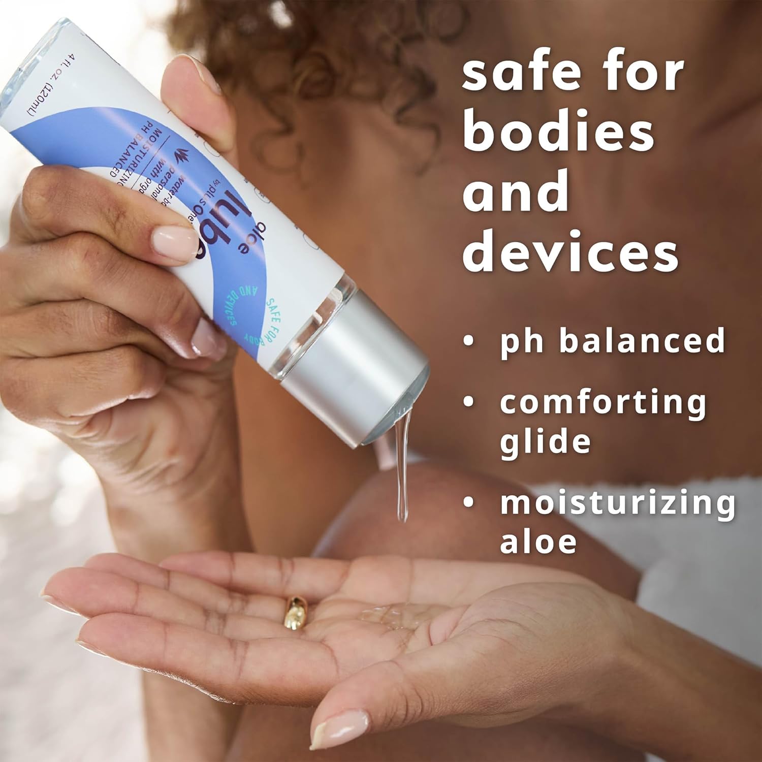 plusOne Intimate Wellness Bundle for Women – Water-Based Aloe Lube + Quench Vaginal Gel, pH-Balancing Personal Lubricant and External Vaginal Moisturizer - Image 2