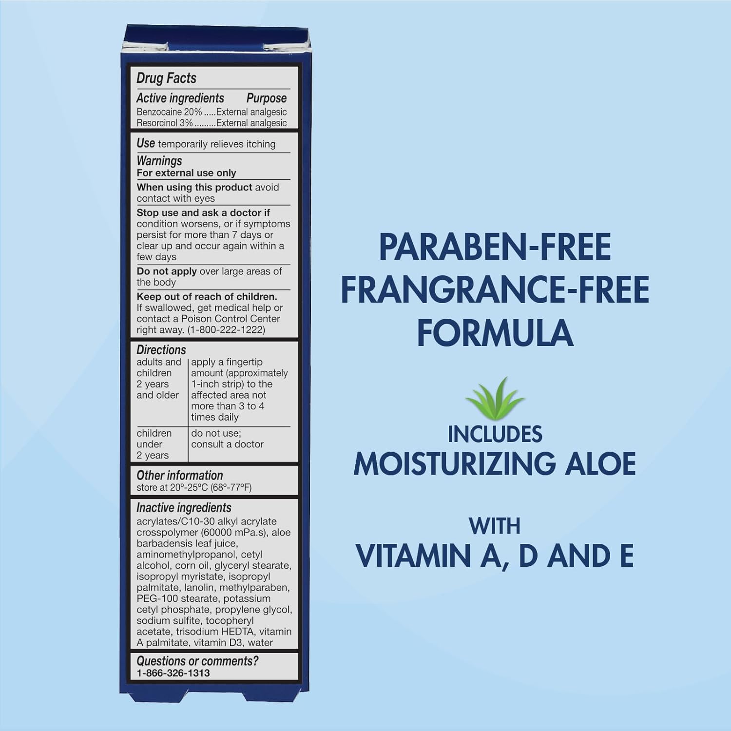HealthWise Feminine Anti-Itch Cream | Soothing Itch Relief | Aloe, Vitamin A, D and E | Irritation Relief | Vagicaine | 1 oz. | External Analgesic - Image 2