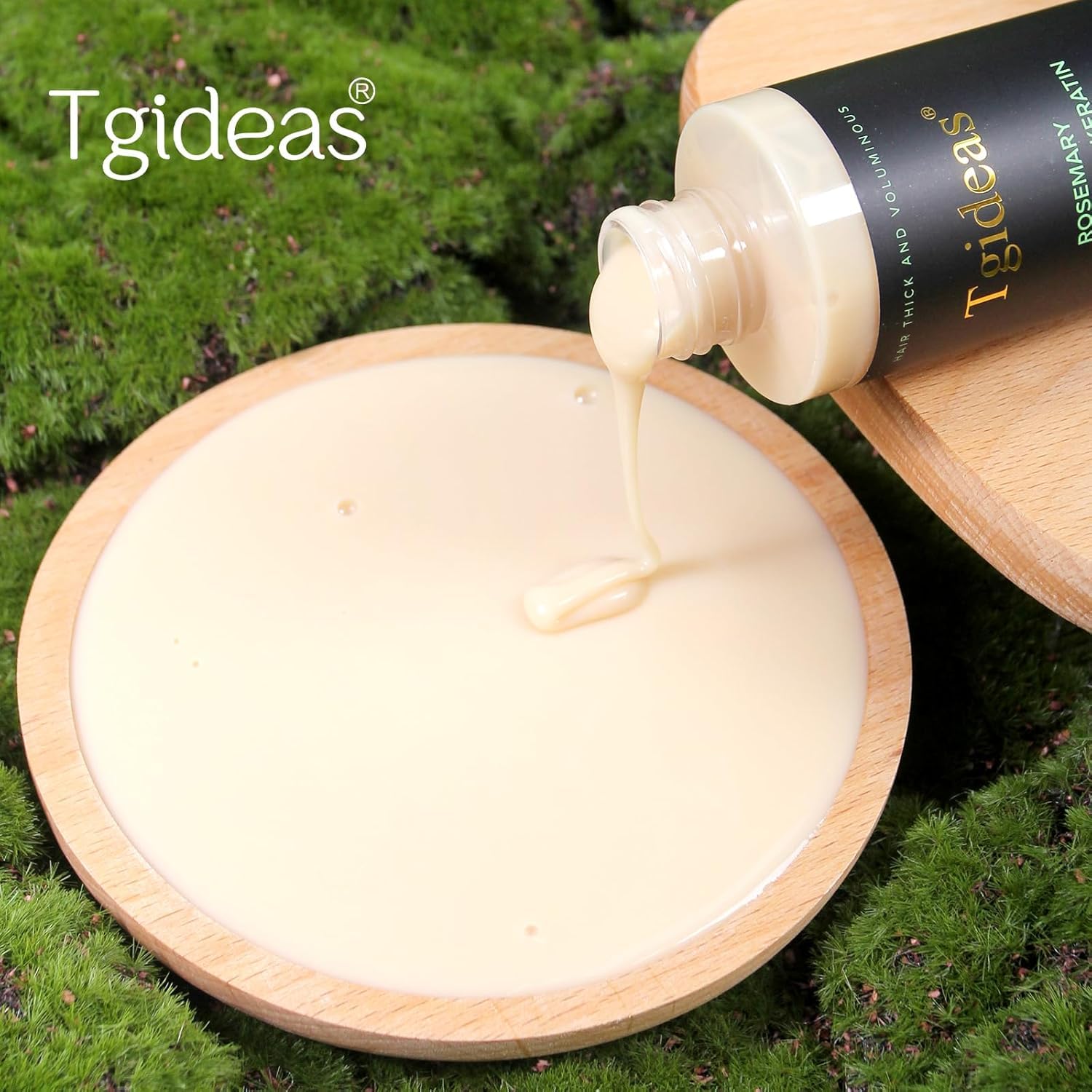 Tgideas Organic Rosemary Hair Growth Shampoo for Women and Men-Natural Thickening & Strengthening Shampoo with Hydrolyzed Keratin for Thinning Hair & Hair Loss 7.4 fl.oz - Image 8