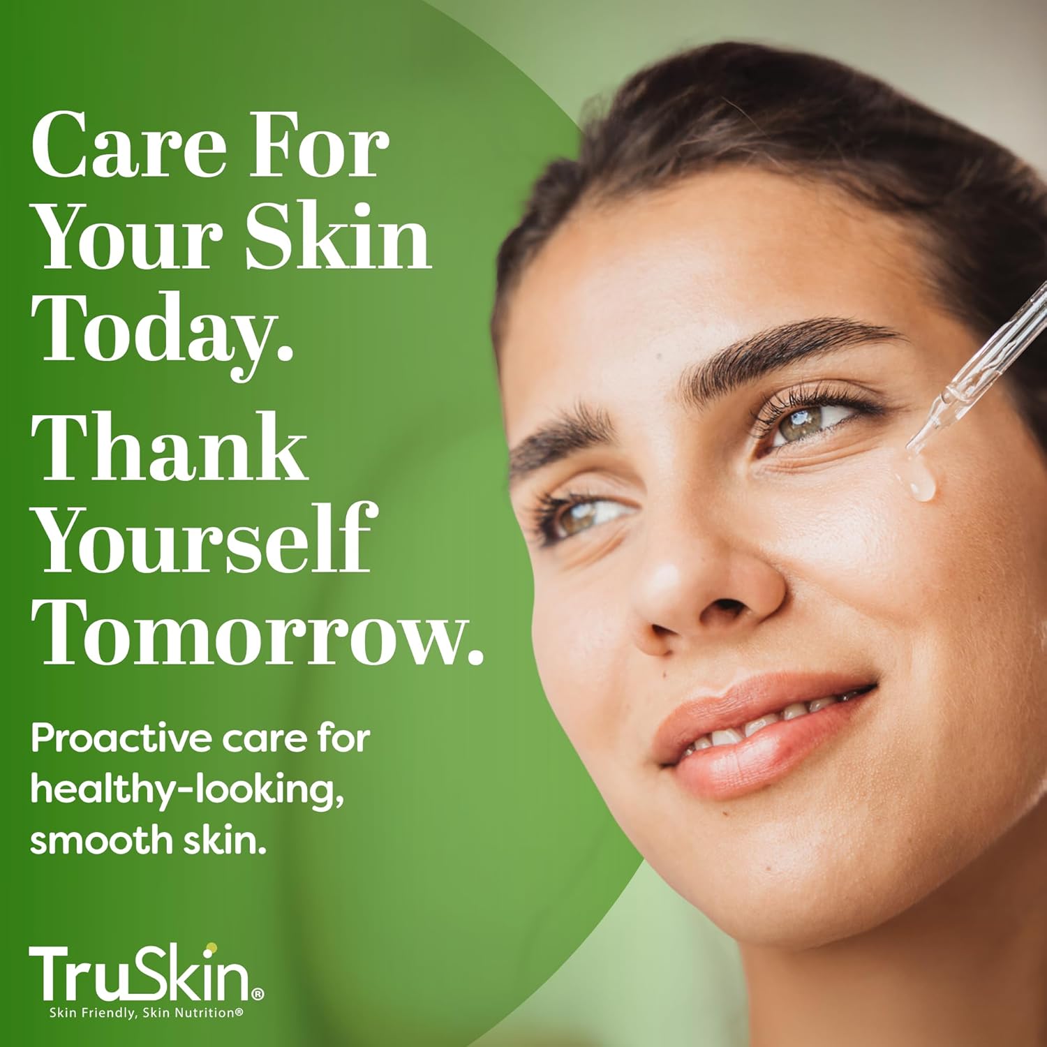 TruSkin Peptide Serum for Face - Pro Collagen Multi-Peptide Anti-Aging Serum with Tripeptide-29 & Ceramides - Supports Skin’s Natural Collagen & Barrier for Firmer-Looking Skin, 1 fl oz - Image 6