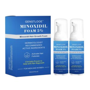 5% Minoxidil Foam for Women Hair Growth: Extra Strength Hair Regrowth Treatment – Nourish Scalp, Revitalize Hair Follicles, Reduce Hair Thinning & Hair Loss, Regrow Thicker, Fuller Hair
